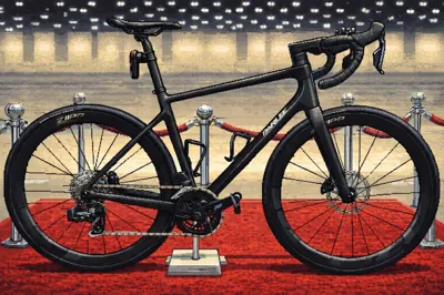 Complete bike build with rider