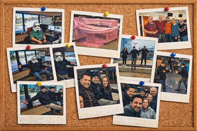 Nostalgic career memories illustration